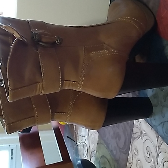 Harley Davidson heeled boots size 7 - Picture 4 of 8